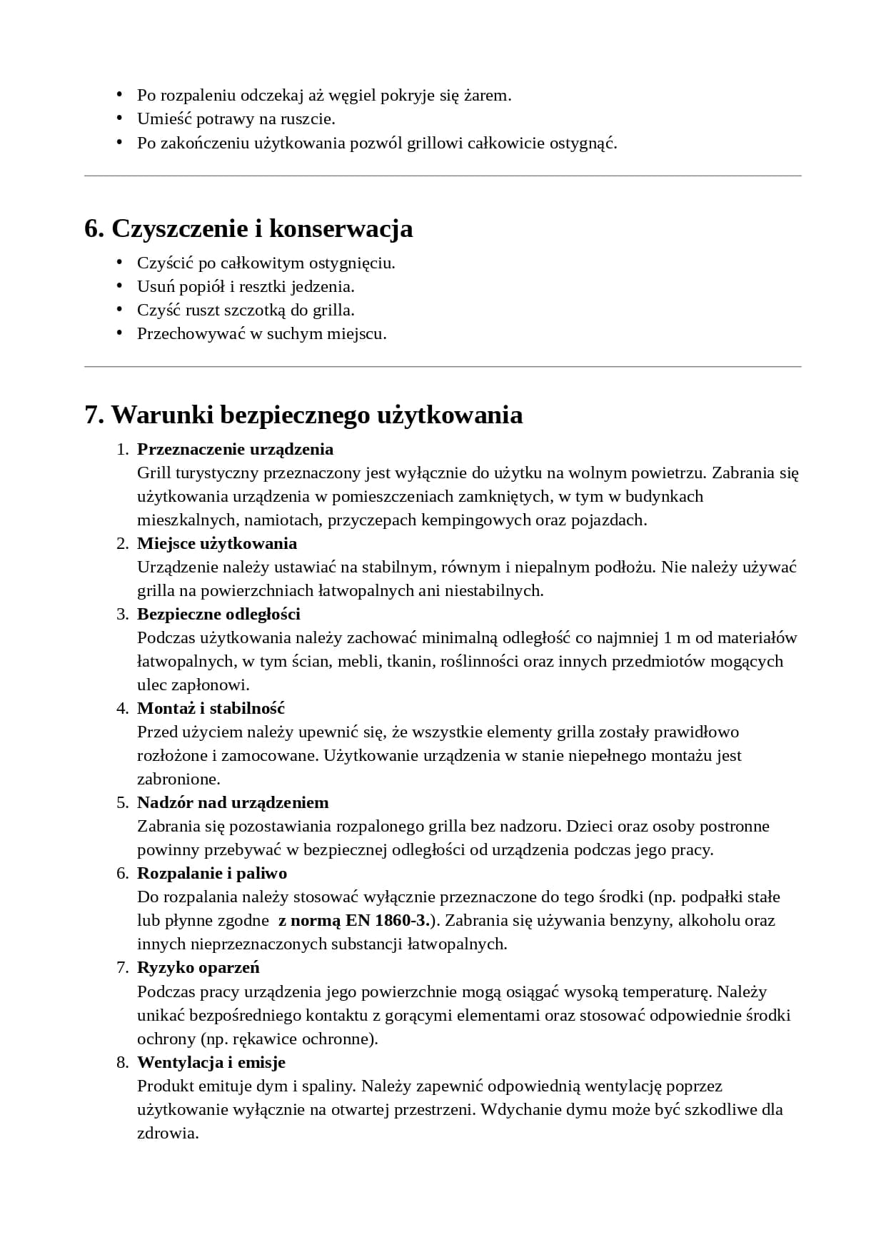 Składany przenośny grill węglowy na kemping 🔥