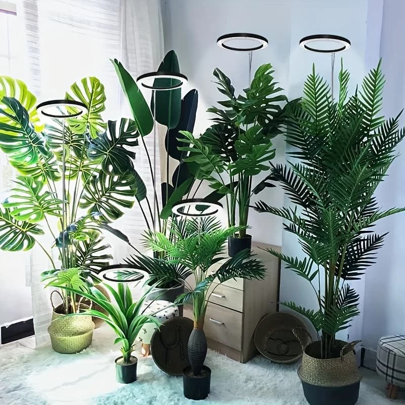 Teleskopowy pełnospektralny LED do 65 cali timer-ściemnianie 🌱