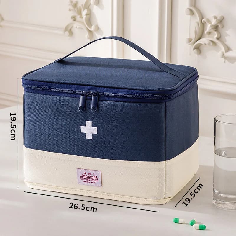 Składana Apteczka Oxford Duża Pojemność Wielofunkcyjna 🚑