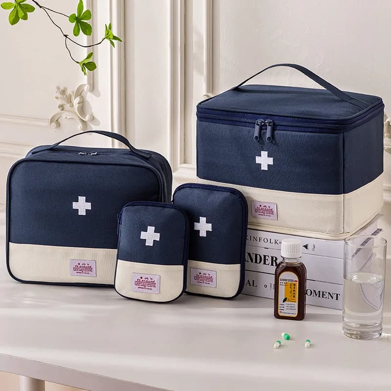 Składana Apteczka Oxford Duża Pojemność Wielofunkcyjna 🚑