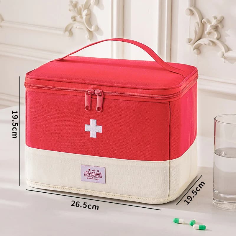 Składana Apteczka Oxford Duża Pojemność Wielofunkcyjna 🚑