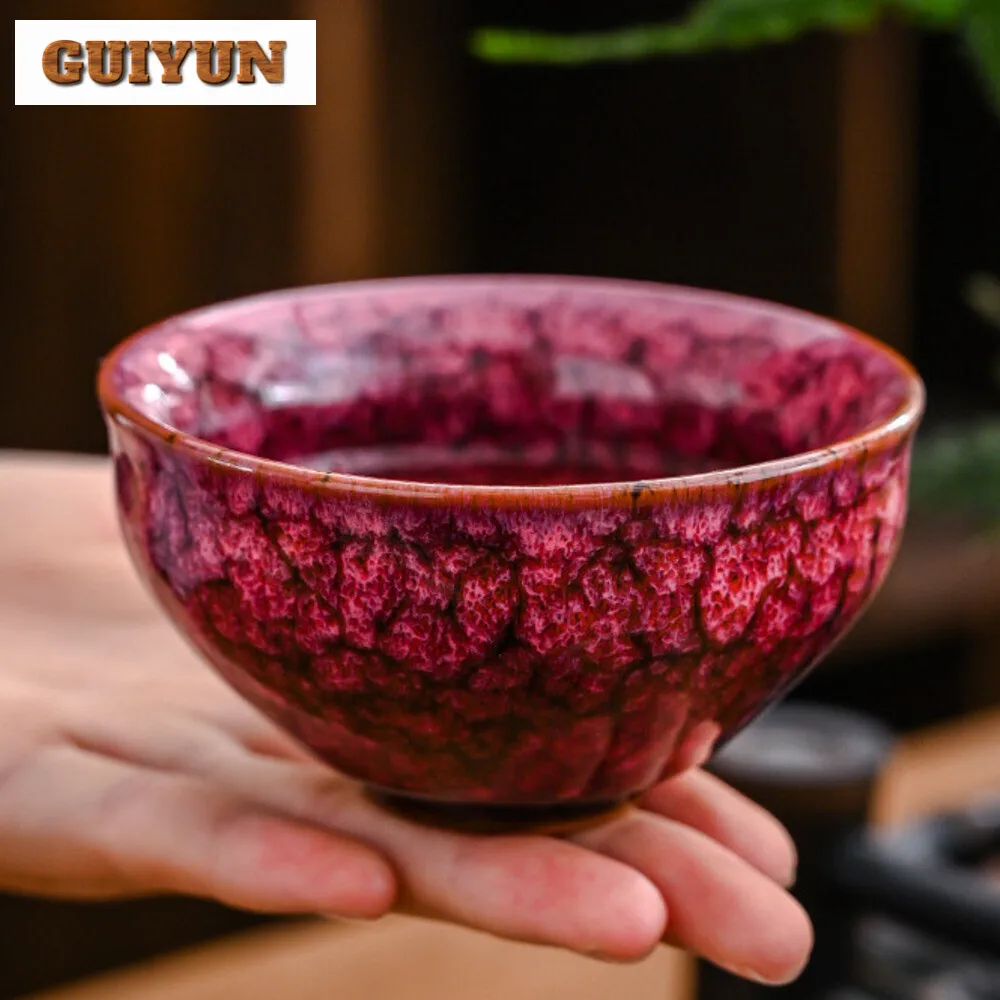 Ręcznie wypalany kubek Jianzhan pięciu żywiołów Gongfu 🍵