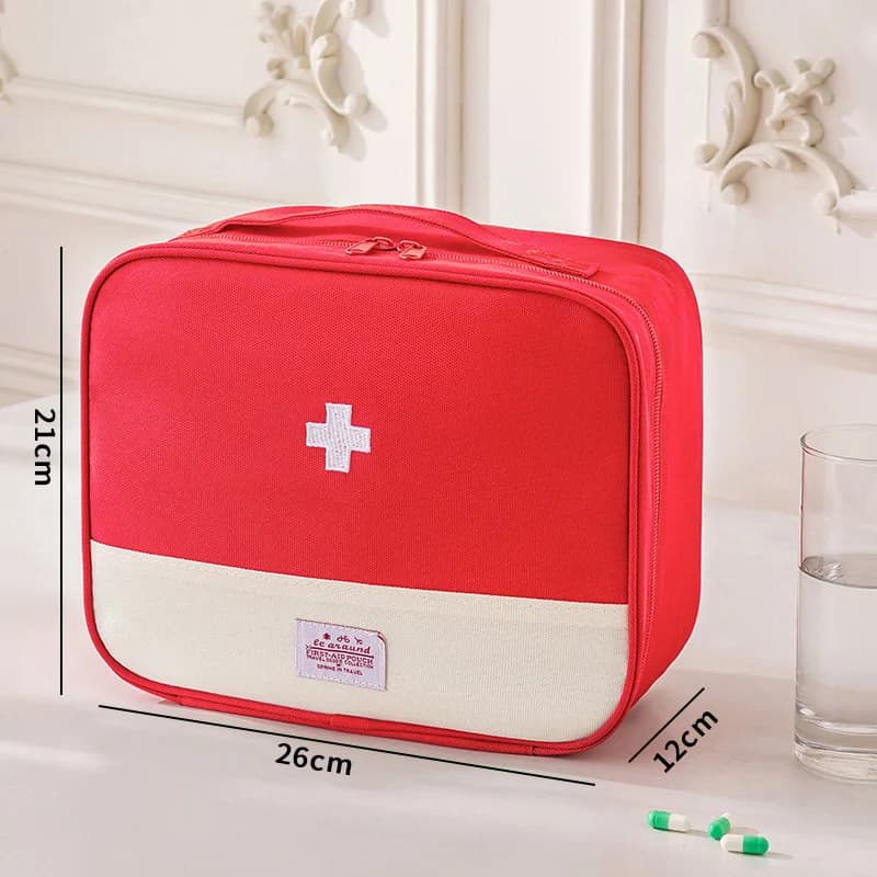 Składana Apteczka Oxford Duża Pojemność Wielofunkcyjna 🚑