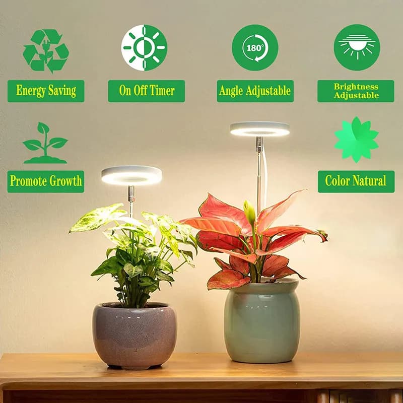 Teleskopowa lampa LED pełnospektralna czterostopniowa do roślin 🌿