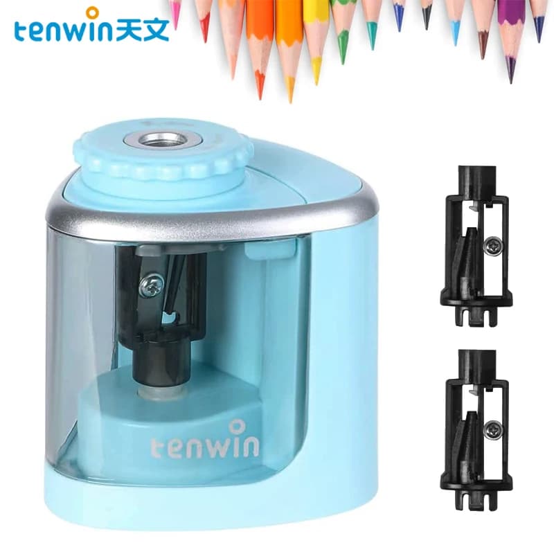 Przenośna temperówka 2w1 automatyczna i ręczna, uniwersalna ✏️