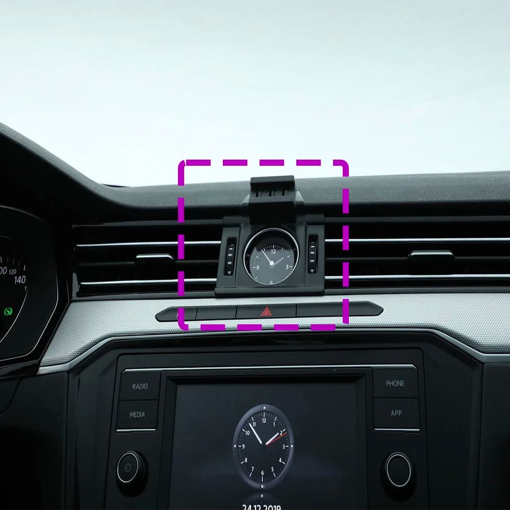 For Volkswagen VW Passat B8 2017 2018 2019 2020 2021 2022 2023 Car Phone Holder Special Fixed Bracket Base Wireless Charging